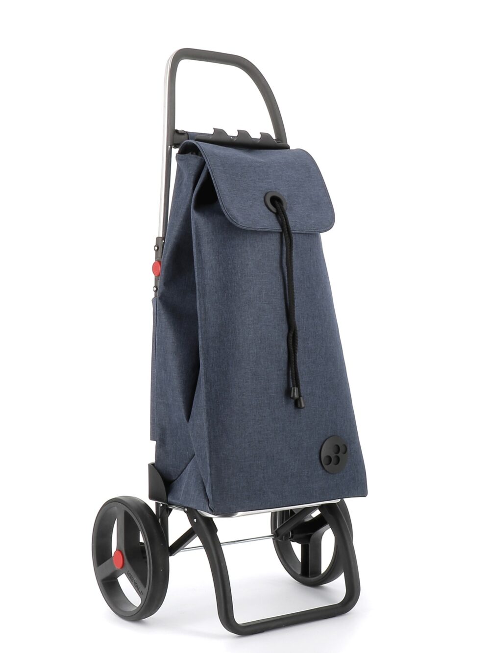 Chariot IMax Tweed Logic RSG 2 Grandes Roues Pliante Noir - Rolser - Sac à épicerie - IMX388BLK - La Guilde Culinaire