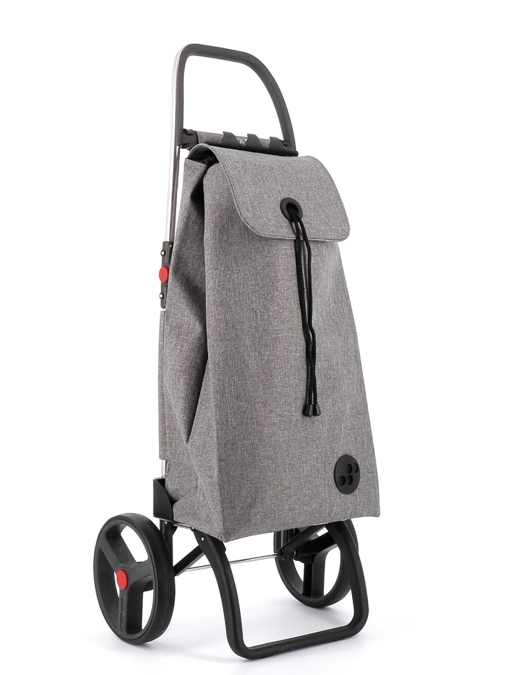Chariot IMax Tweed Logic RSG 2 Grandes Roues Pliante Gris - Rolser - Sac à épicerie - IMX388GREY - La Guilde Culinaire