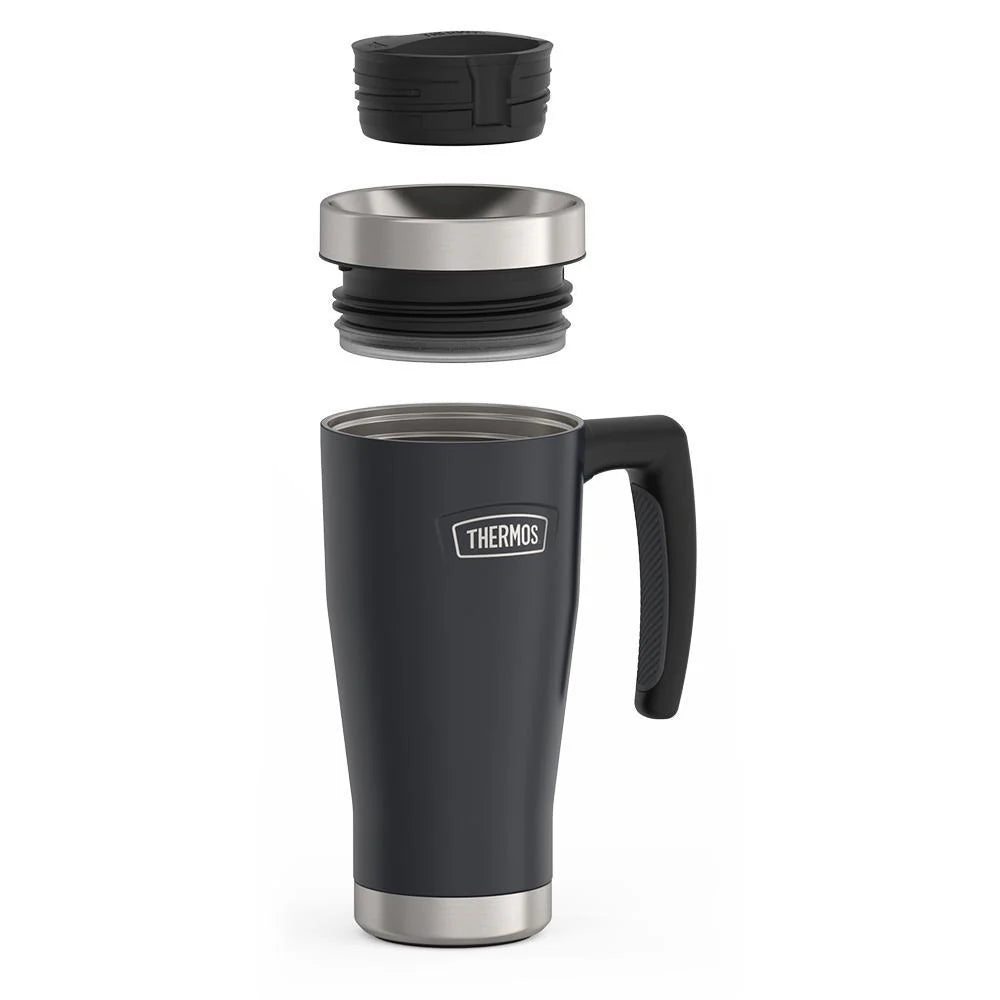 Tasse étanche en acier inoxydable 470 ml (16oz) Gamme ICON - Granite - Thermos - Tasse - - La Guilde Culinaire