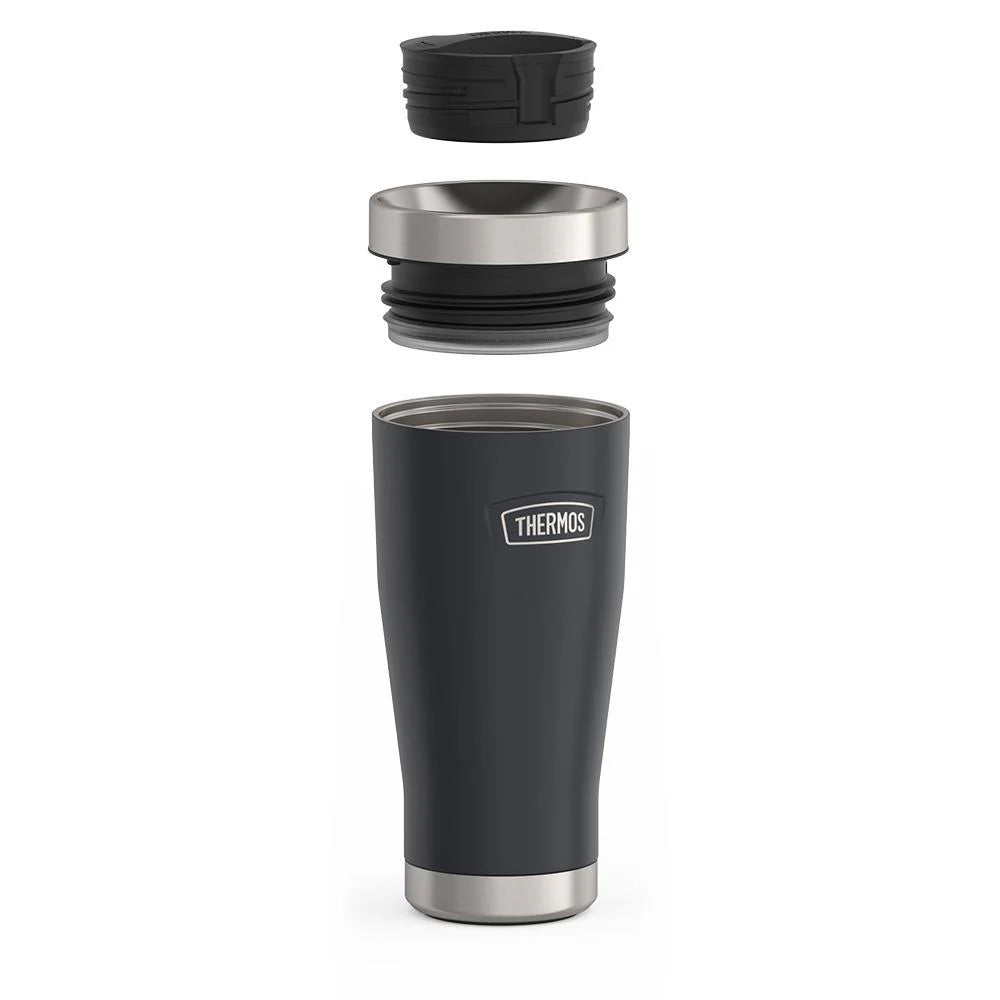 Goblet étanche en acier inoxydable 470 ml (16oz) Gamme ICON - Granite - Thermos - Tasse - - La Guilde Culinaire