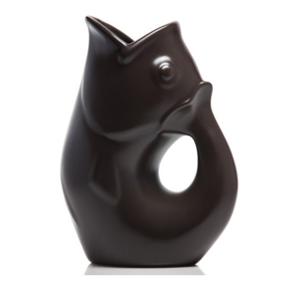 GurglePot - 354ml (12 oz) - Le Pichet Qui Gargouille (Moyen) Noir Mat - GurglePot - Pichet et carafe - C6-GGP-BW03 - La Guilde Culinaire