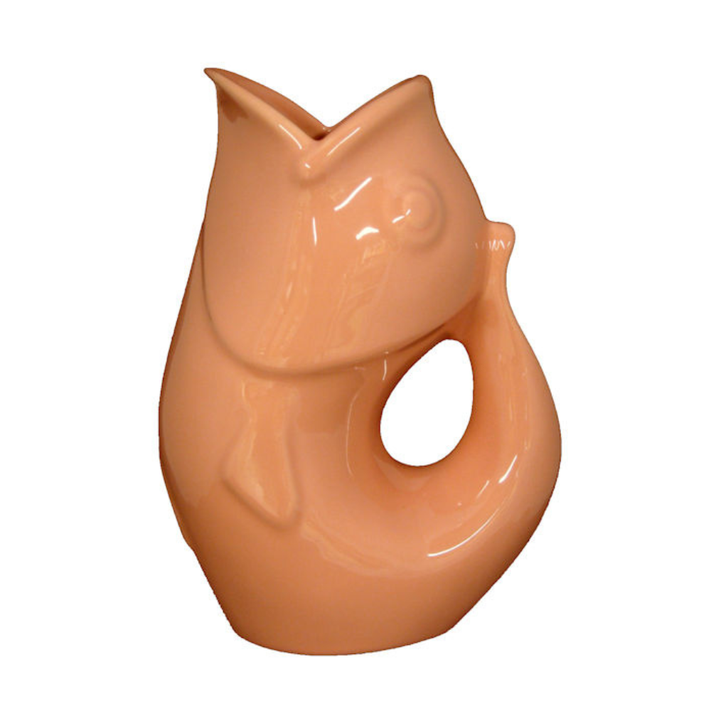 GurglePot - 88 ml (7 oz) - Le Pichet Qui Gargouille (Petit) Corail - GurglePot - Pichet et carafe - C6-GGP-COR06 - La Guilde Culinaire