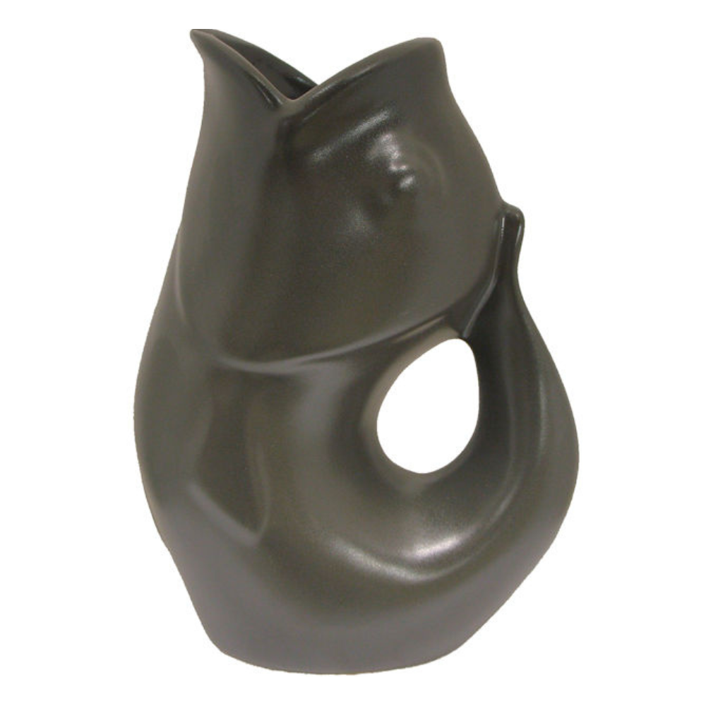 GurglePot - 88 ml (7 oz) - Le Pichet Qui Gargouille (Petit) Ardoise Mat - GurglePot - Pichet et carafe - C6-GGP-SL06 - La Guilde Culinaire