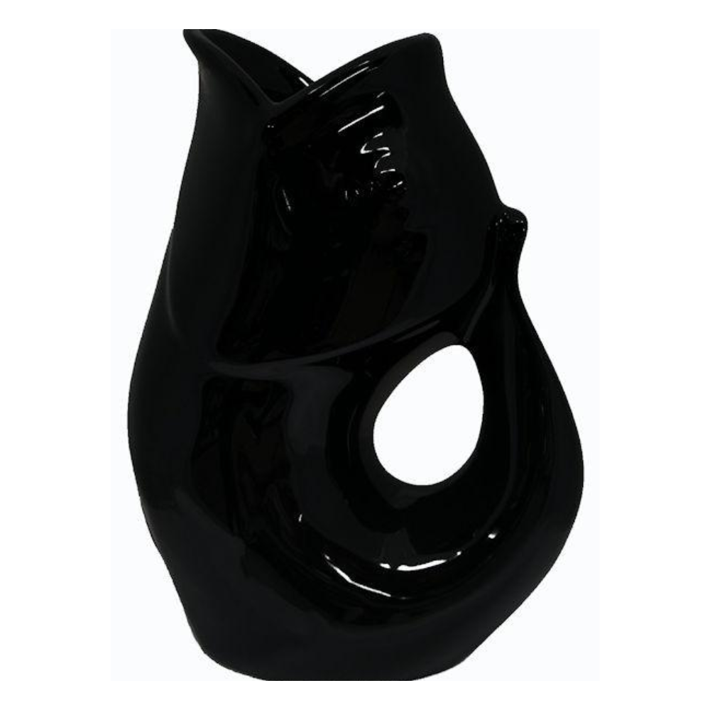 GurglePot - 88 ml (7 oz) - Le Pichet Qui Gargouille (Petit) Noir - GurglePot - Pichet et carafe - C6-GGP-BL06 - La Guilde Culinaire