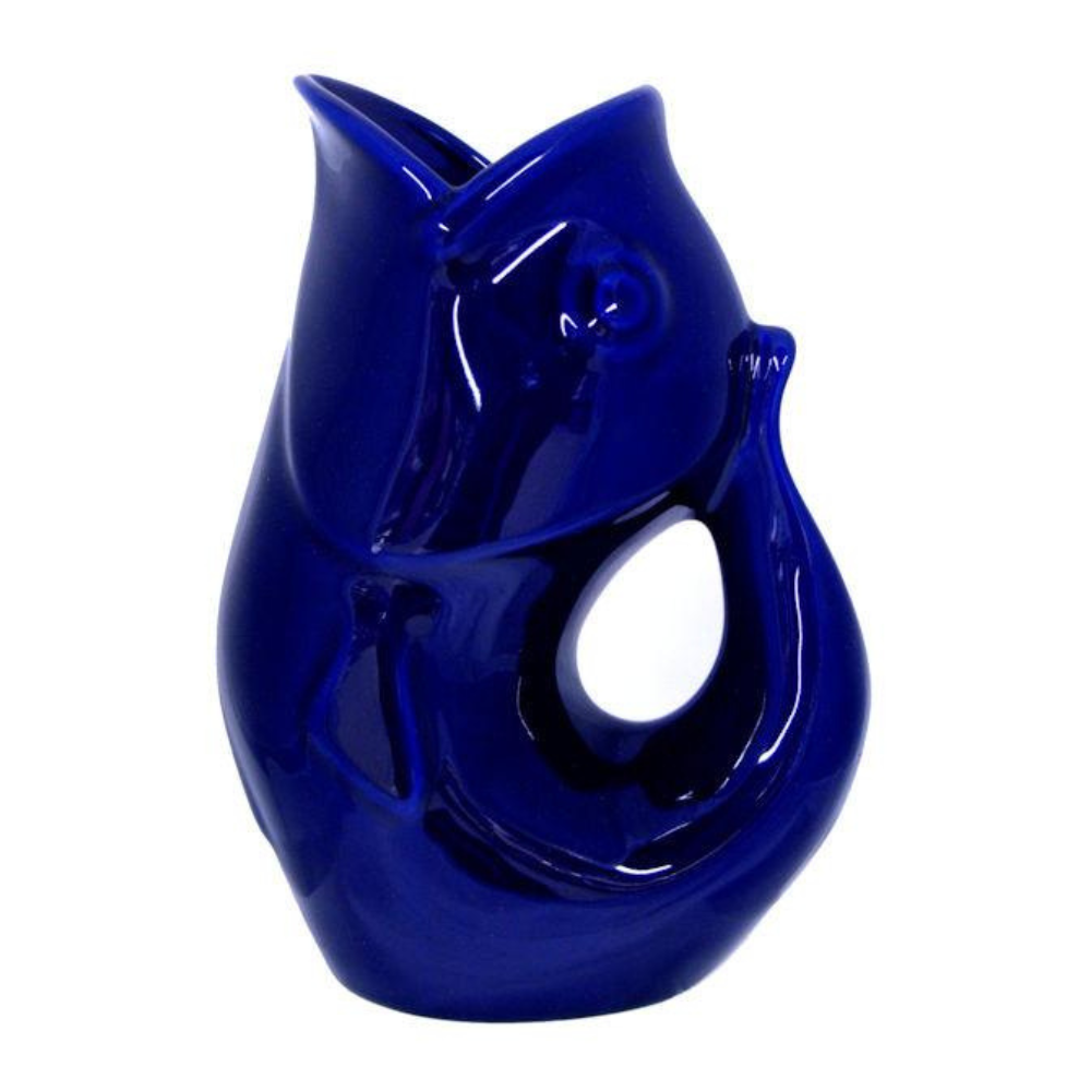 GurglePot - 88 ml (7 oz) - Le Pichet Qui Gargouille (Petit) Bleu Cobalt - GurglePot - Pichet et carafe - C6-GGP-CO06 - La Guilde Culinaire