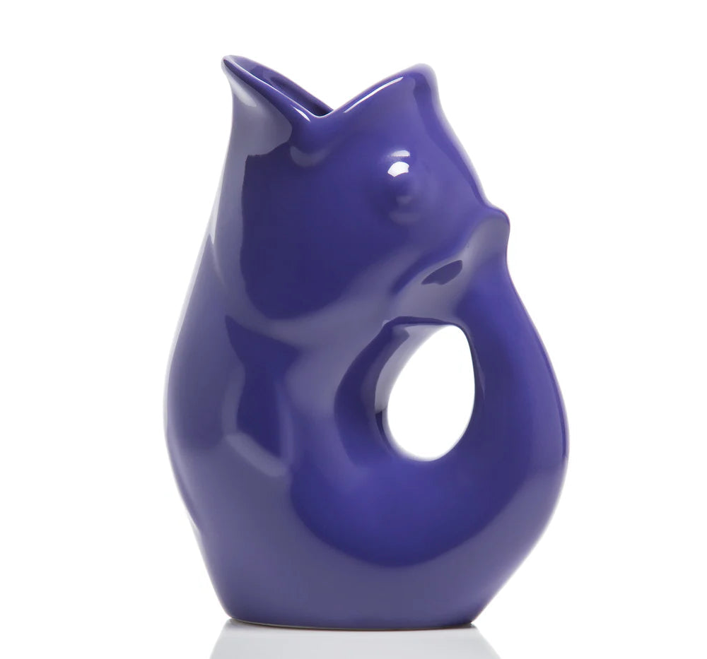 GurglePot - 354ml (12 oz) - Le Pichet Qui Gargouille (Moyen) Indigo - GurglePot - Pichet et carafe - C6-GGP-IN03 - La Guilde Culinaire