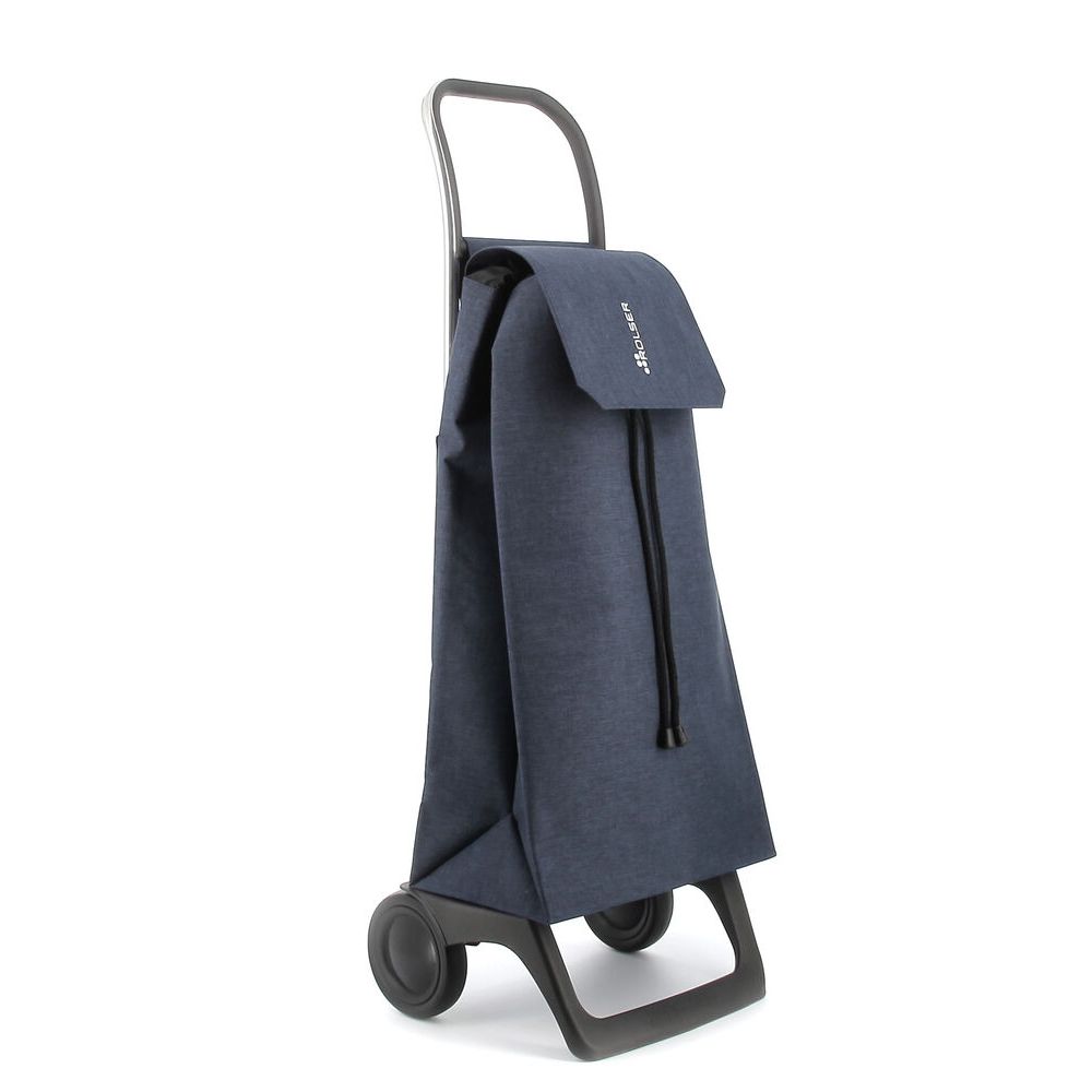 Chariot Jet Tweed Joy 2 Roues Bleu marin - Rolser - Sac à épicerie - JET038NAV - La Guilde Culinaire