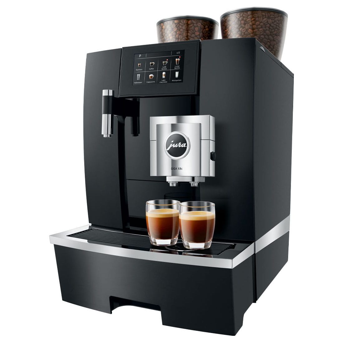 Machine espresso JURA GIGA X8C Aluminium Black - JURA - Machine à espresso - - La Guilde Culinaire