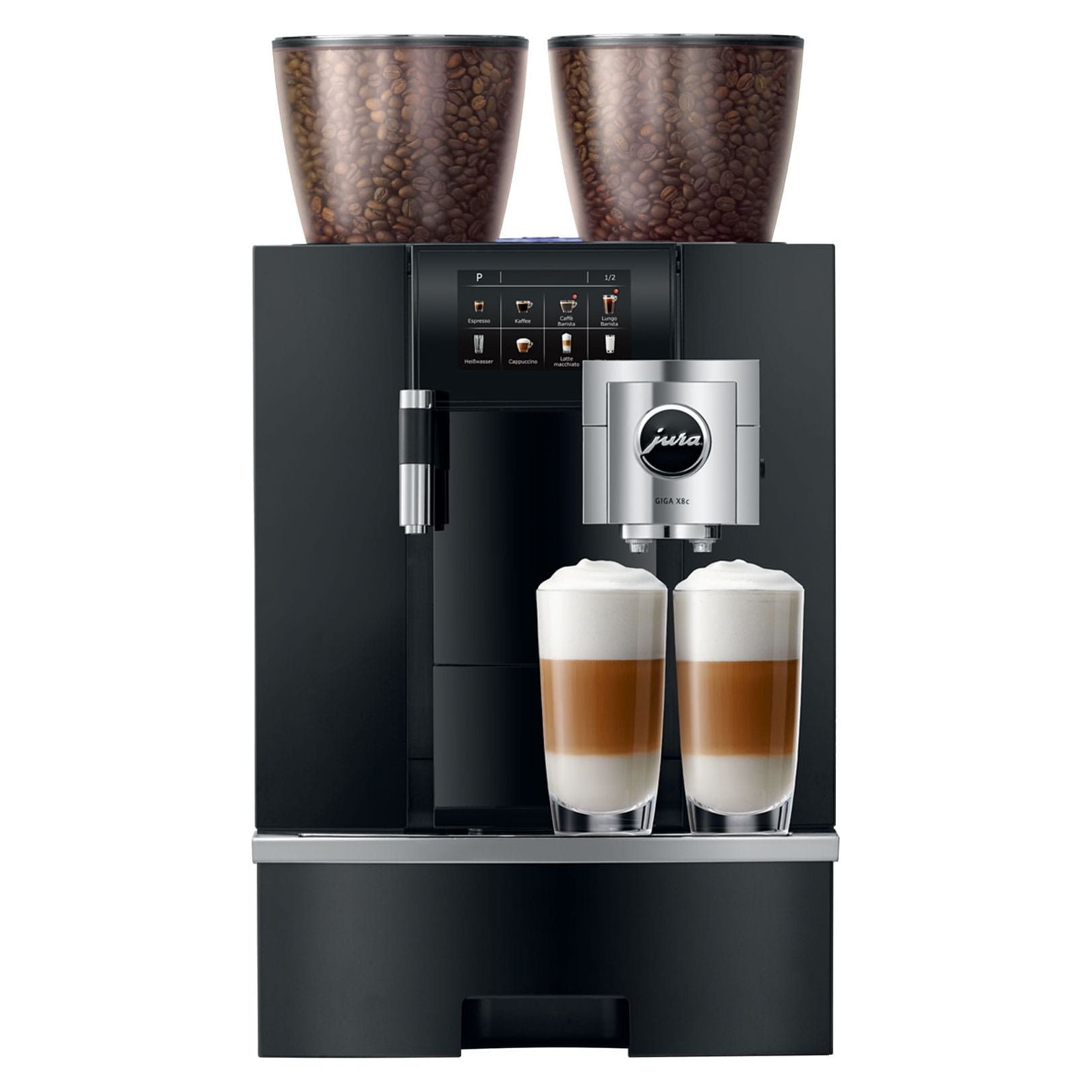 Machine espresso JURA GIGA X8C Aluminium Black - JURA - Machine à espresso - - La Guilde Culinaire