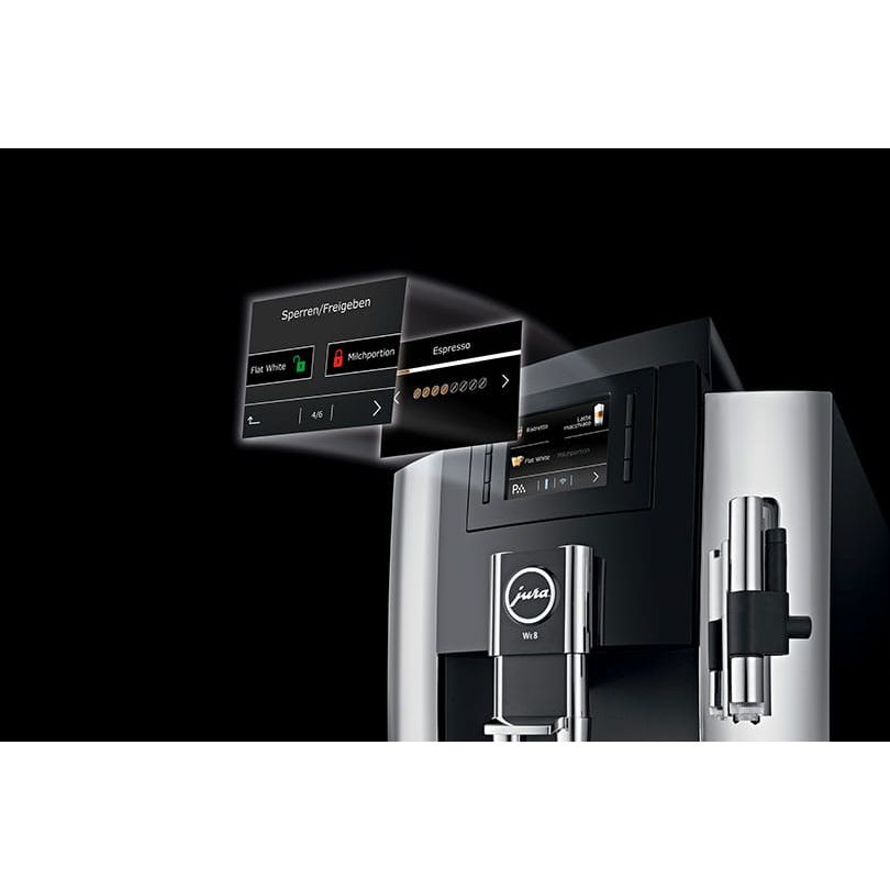 Machine espresso JURA WE8 Chrome - JURA - Machine à espresso - - La Guilde Culinaire