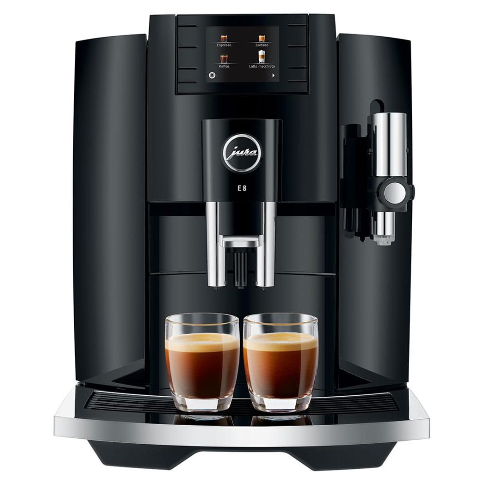 Machine espresso JURA E8 Piano Black - JURA - Machine à espresso - JU15648 - La Guilde Culinaire