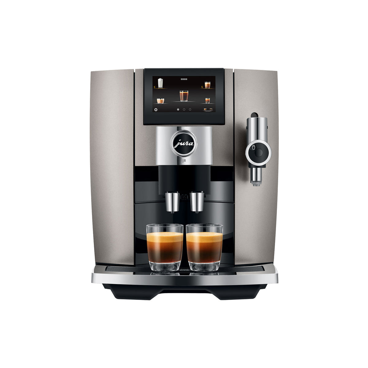 Machine espresso JURA J8 Midnight Silver - JURA - Machine à espresso - JU15555 - La Guilde Culinaire