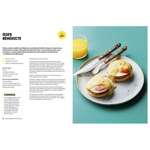 Je cuisine tout avec mon air fryer - Hachette Ed. - Livre de cuisine - - La Guilde Culinaire