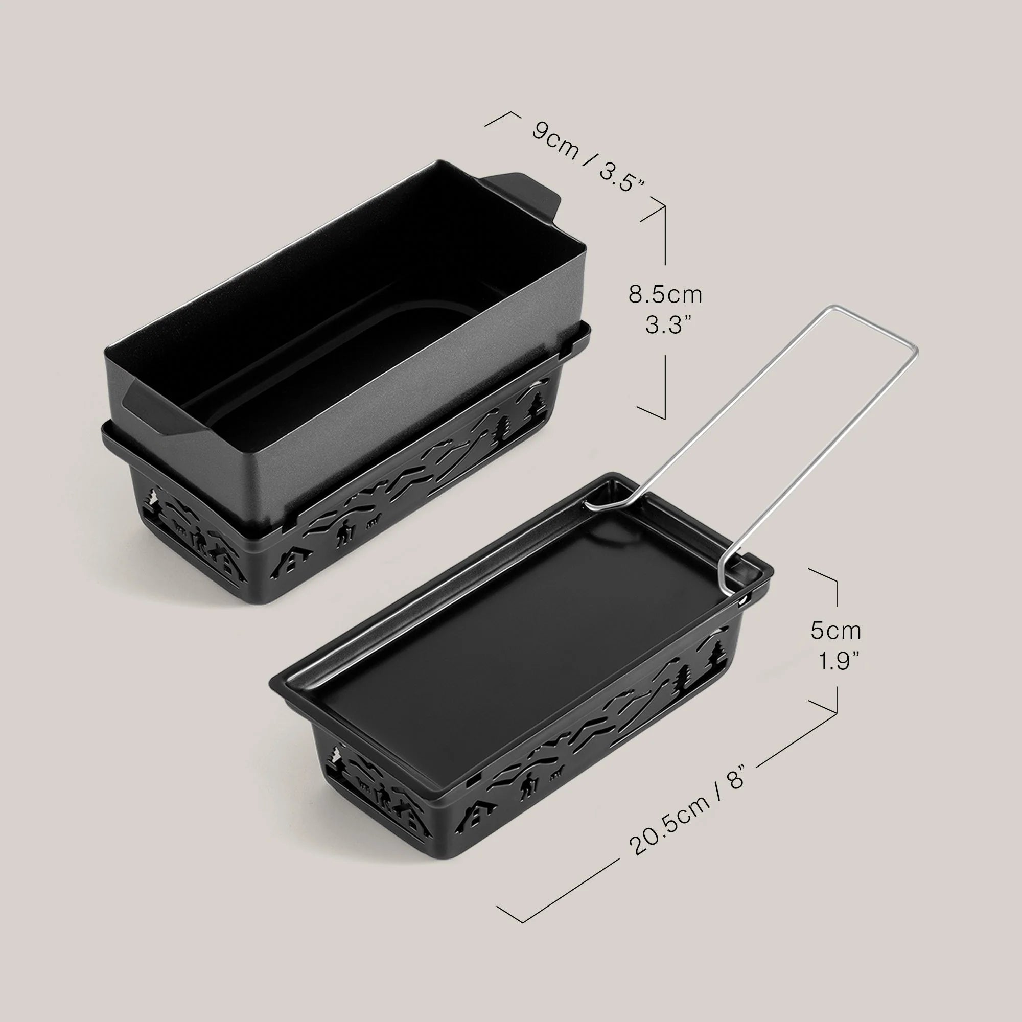 Set de raclette et fondue portable, Swissmar