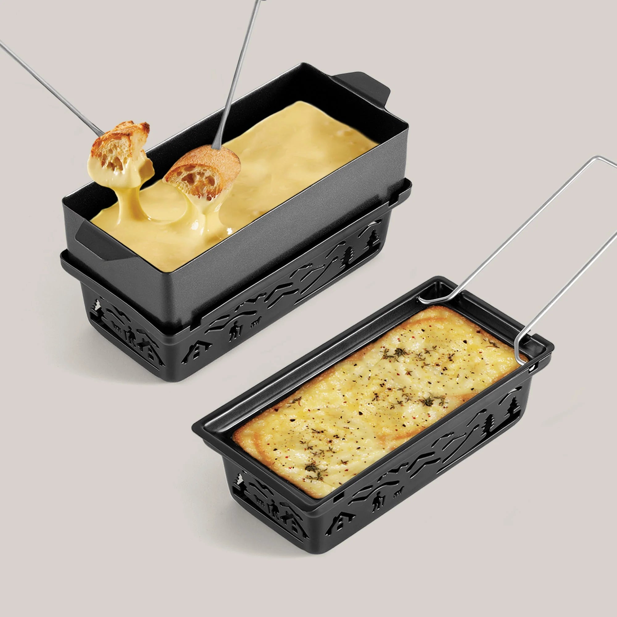 Set de raclette et fondue portable, Swissmar