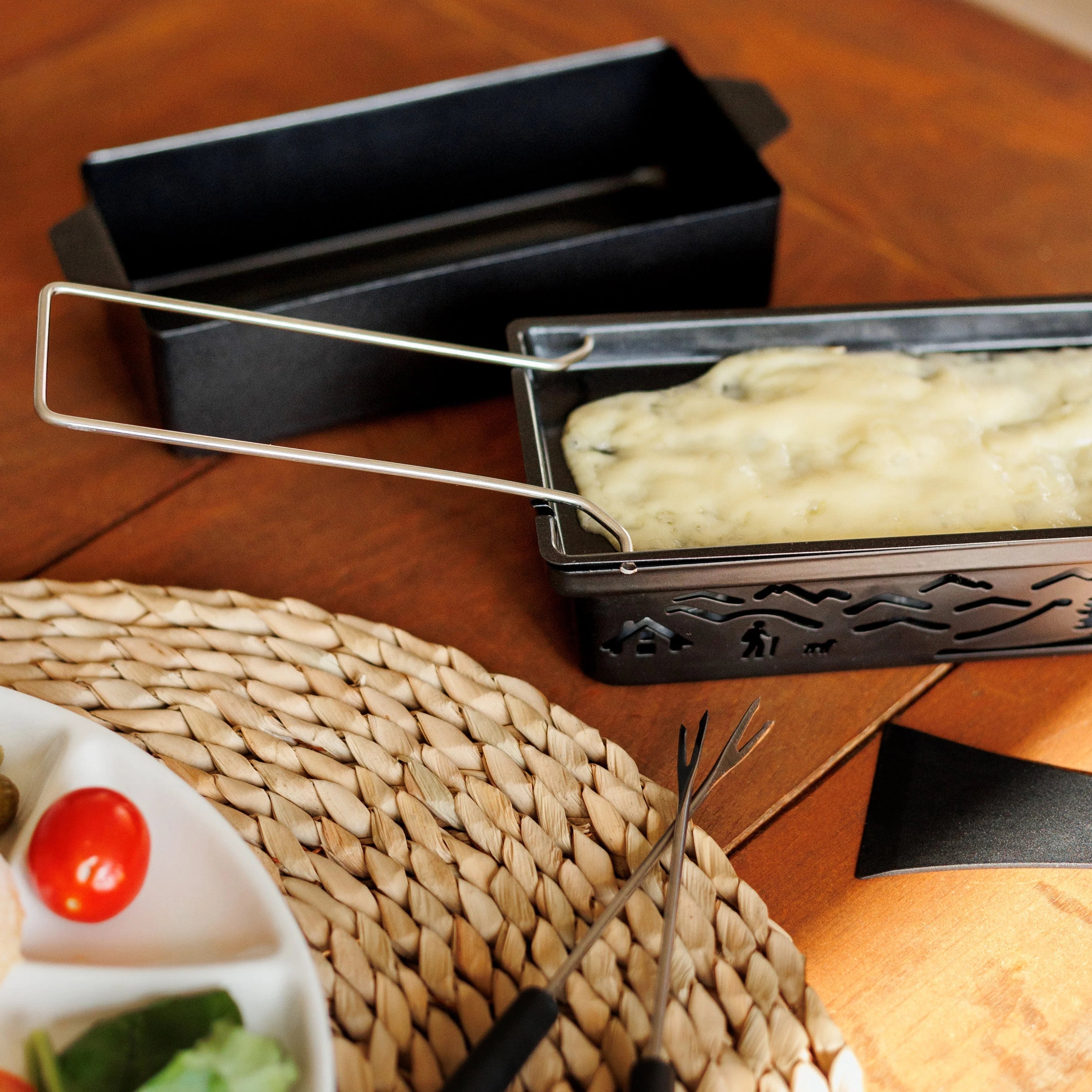 Set de raclette et fondue portable, Swissmar