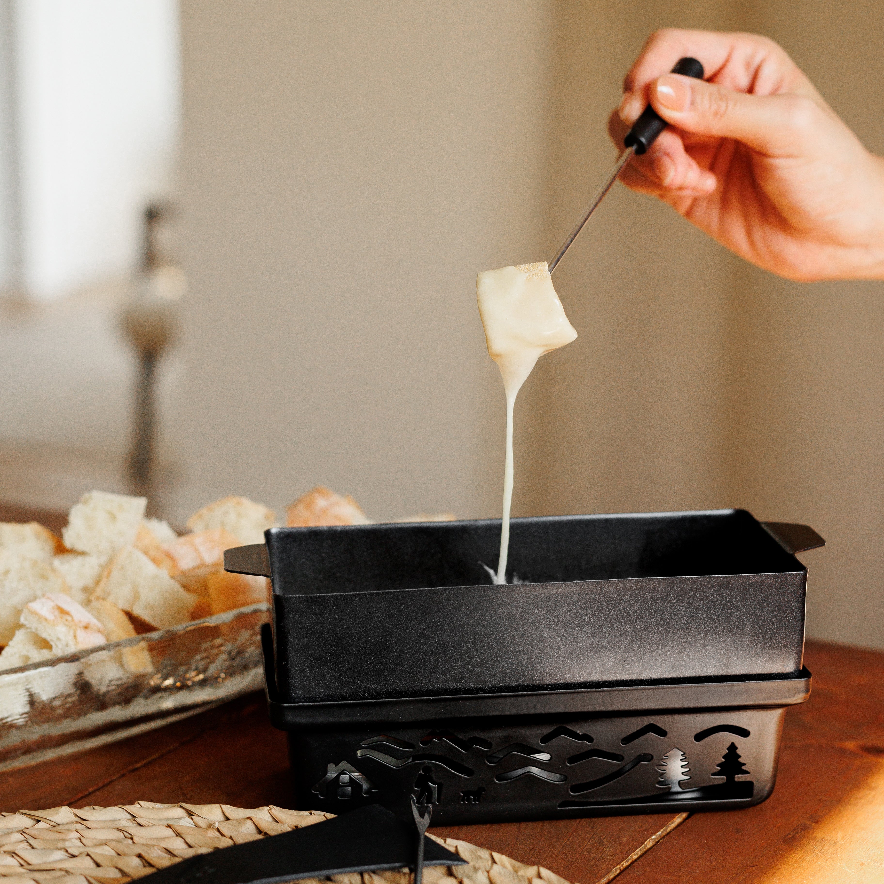 Set de raclette et fondue portable, Swissmar