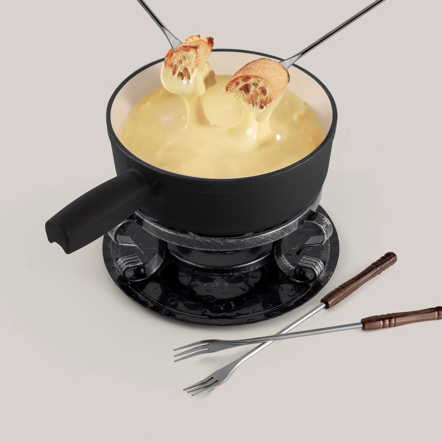 LUGANO Set à fondue - Swissmar - Service à fondue - - La Guilde Culinaire