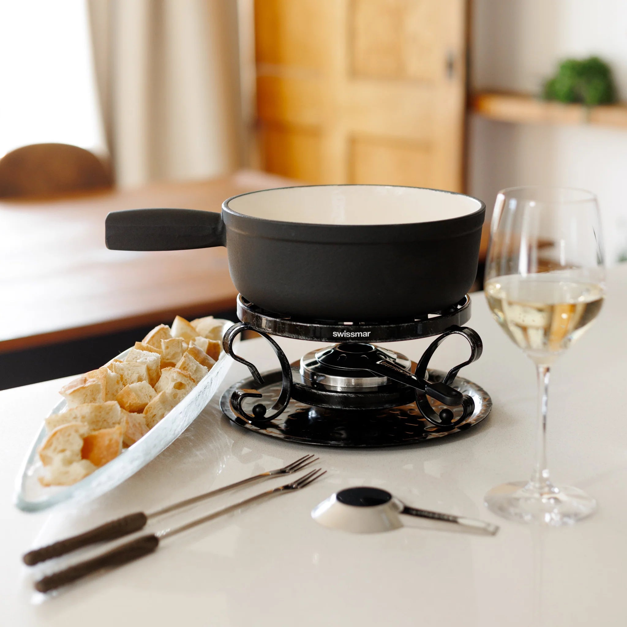 LUGANO Set à fondue - Swissmar - Service à fondue - - La Guilde Culinaire