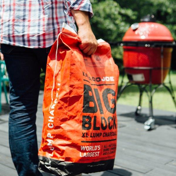 Charbon de bois en morceaux Big Block XL - Kamado Joe - Kamado Joe - Charbon de bois - - La Guilde Culinaire
