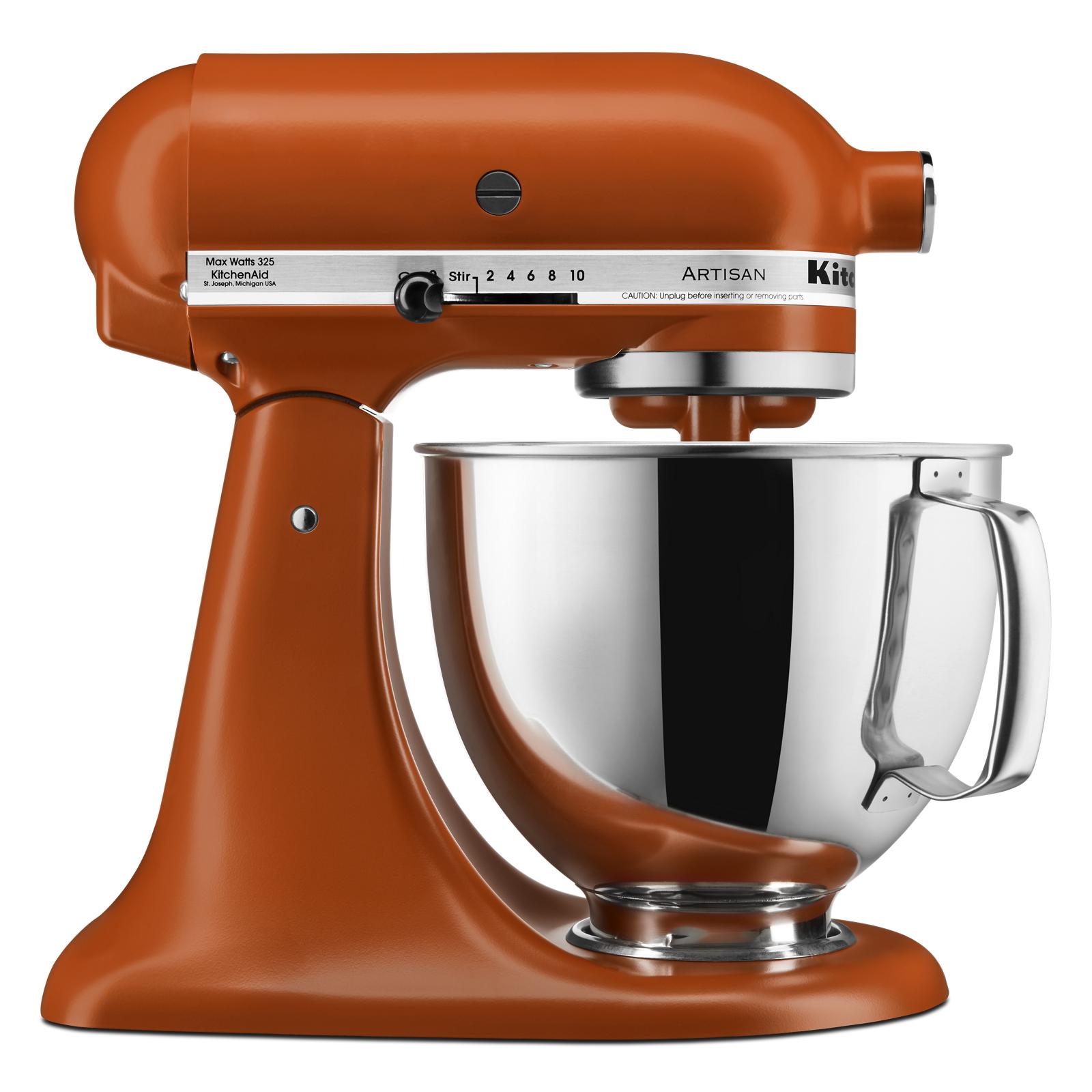 Batteur sur socle Artisan à tête inclinable de 5 pintes, KitchenAid Orange brûlée