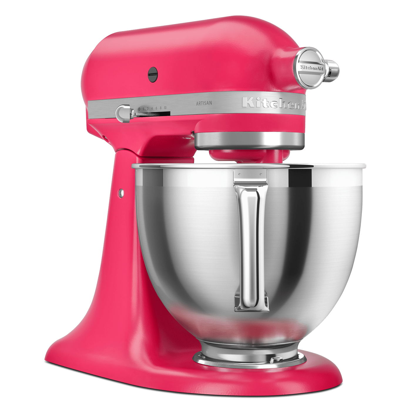 Batteur sur socle à tête inclinable KitchenAid de 4.7 L - Couleur De L’année 2023 Hibiscus - Kitchenaid - Batteur sur socle - - La Guilde Culinaire