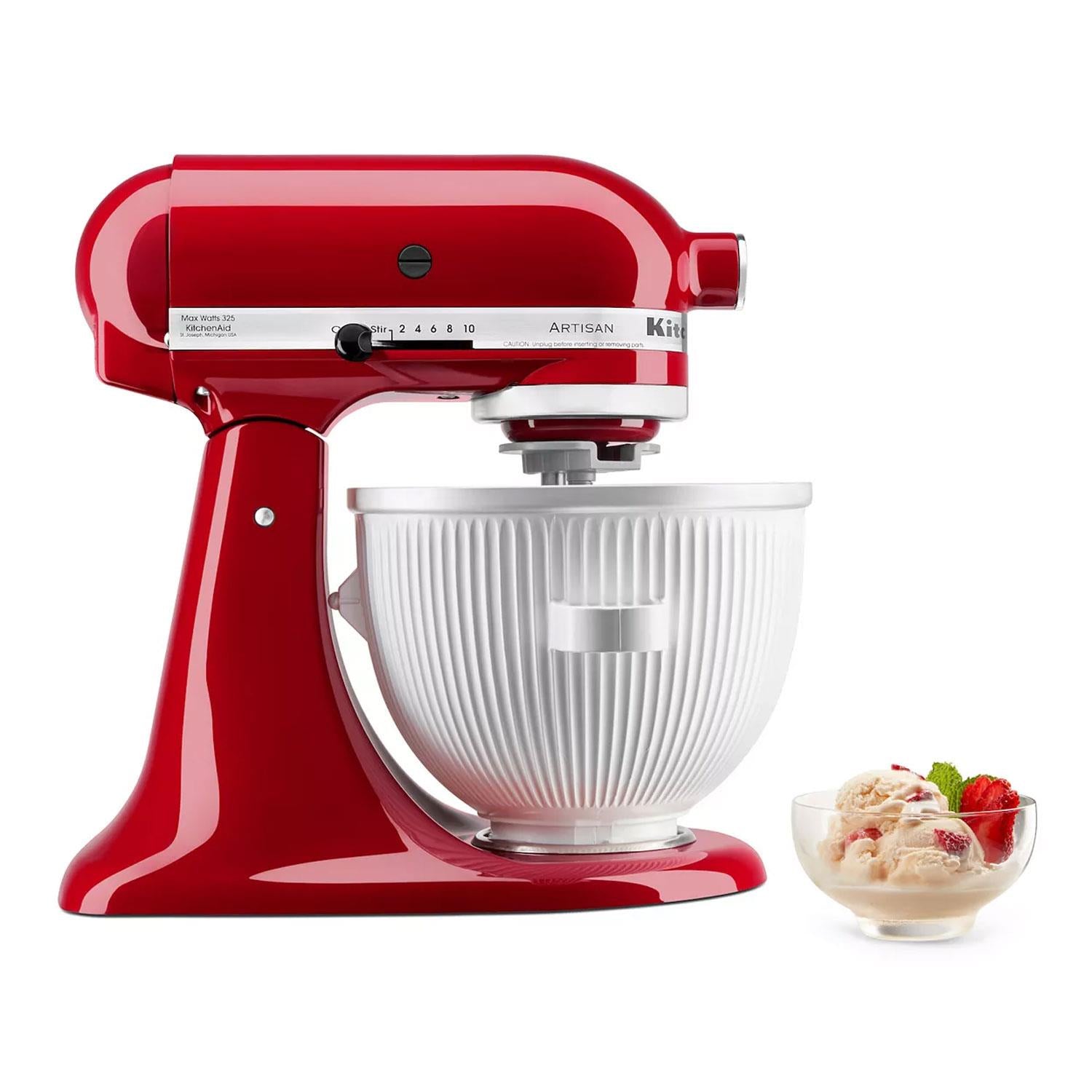 Sorbetière pour Batteur sur socle Kitchenaid - Kitchenaid - Sorbetière et turbine à glace - - La Guilde Culinaire