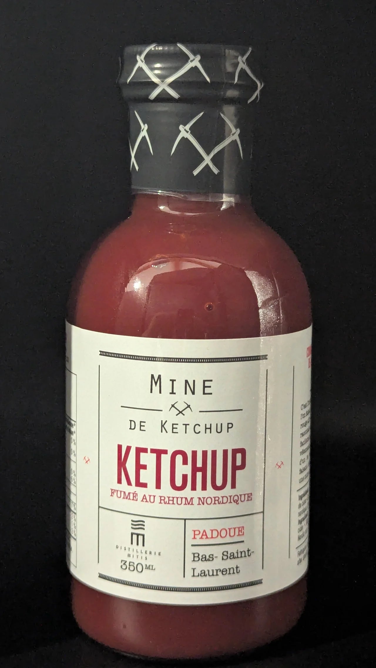 Ketchup fumé au rhum nordique - Mine de Ketchup - Condiment - - La Guilde Culinaire