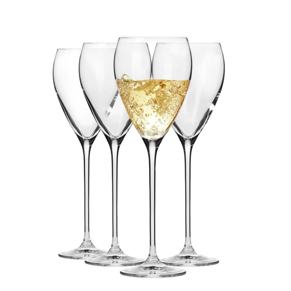 LA PERLA Ensemble de verres à vin blanc - Krosno - Verre à vin - - La Guilde Culinaire