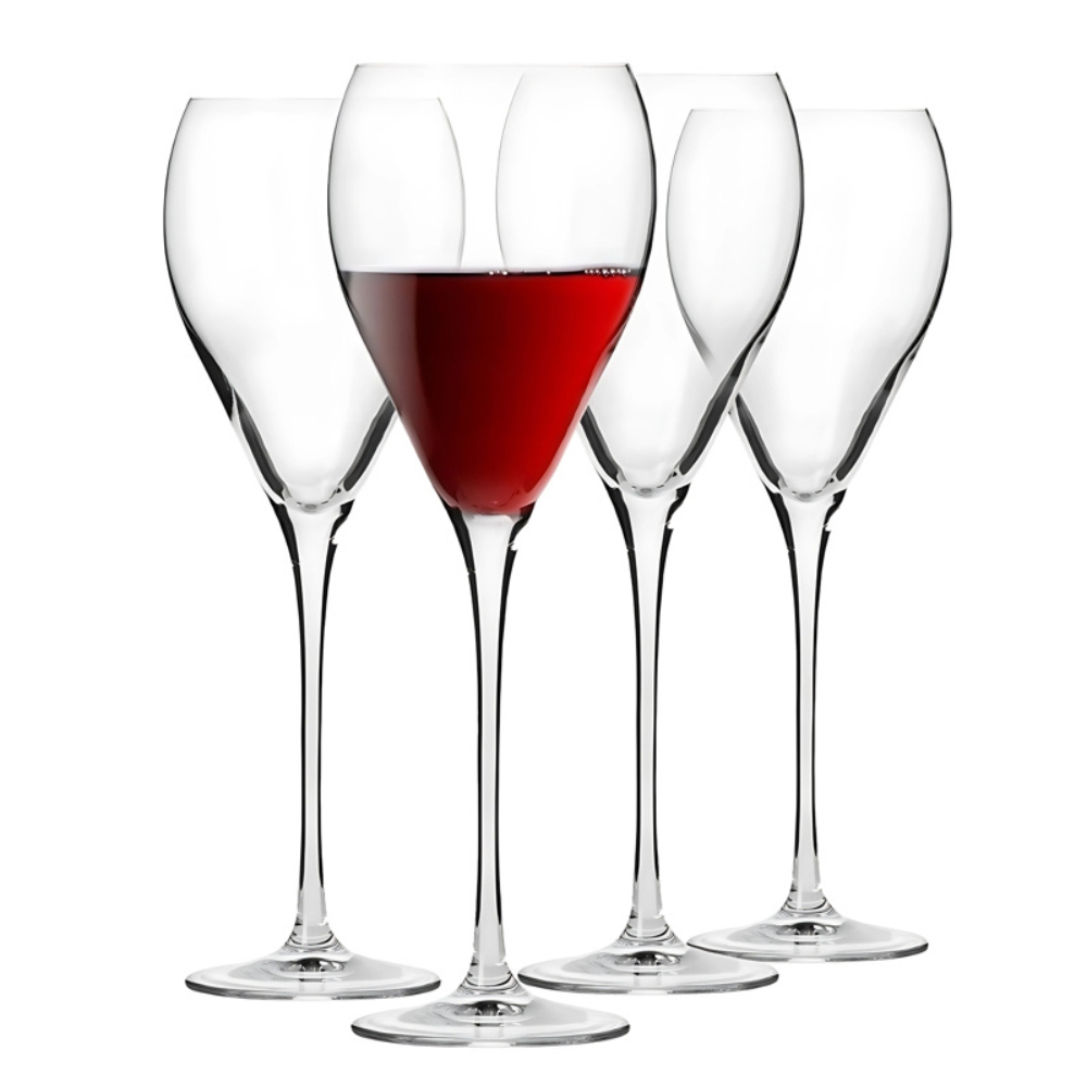 LA PERLA Ensemble de verres à vin rouge - Krosno - Verre à vin - - La Guilde Culinaire