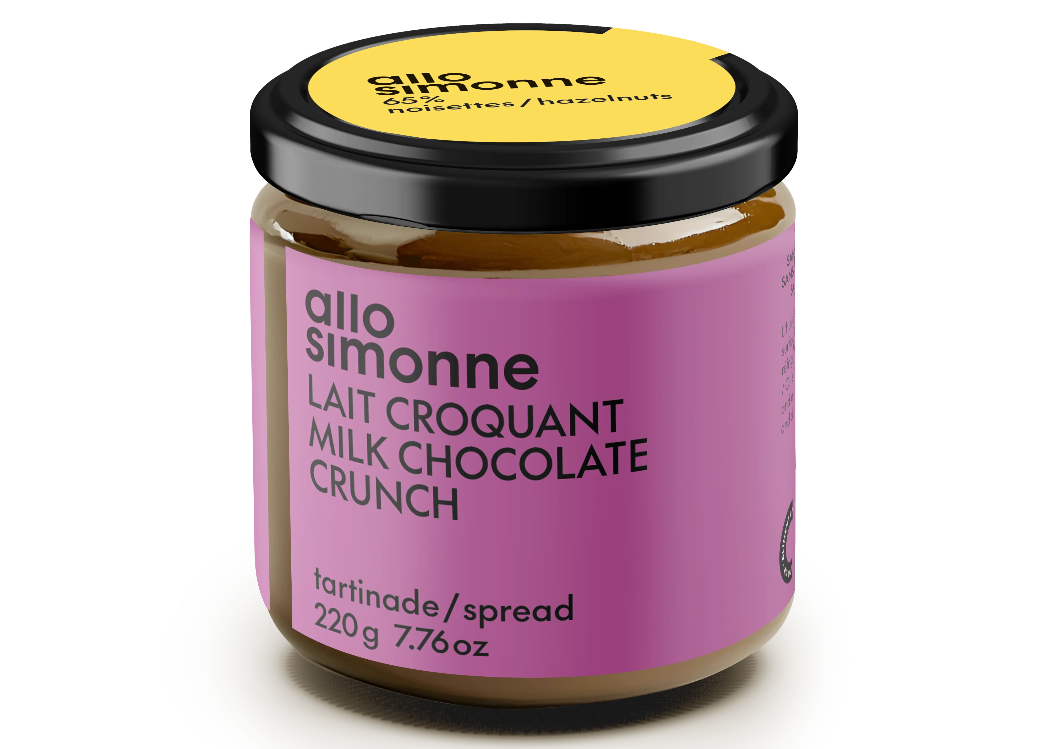Tartinade Noisettes & Chocolat au Lait - Croquant - Allo Simonne - Tartinade - - La Guilde Culinaire