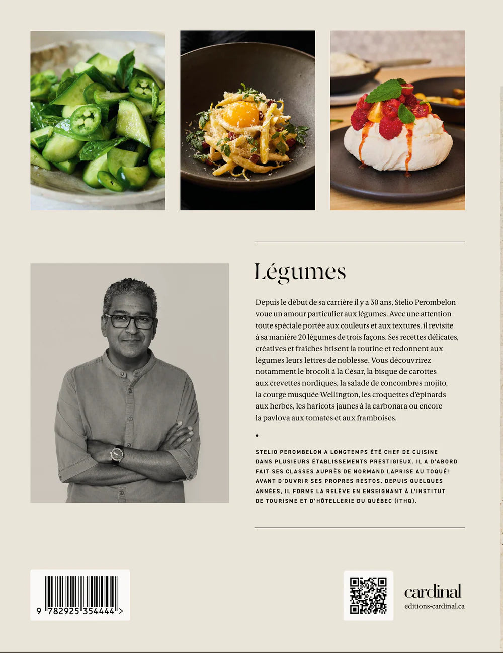 Légumes — Recettes créatives et délicates - Cardinal Ed. - Livre de cuisine - - La Guilde Culinaire