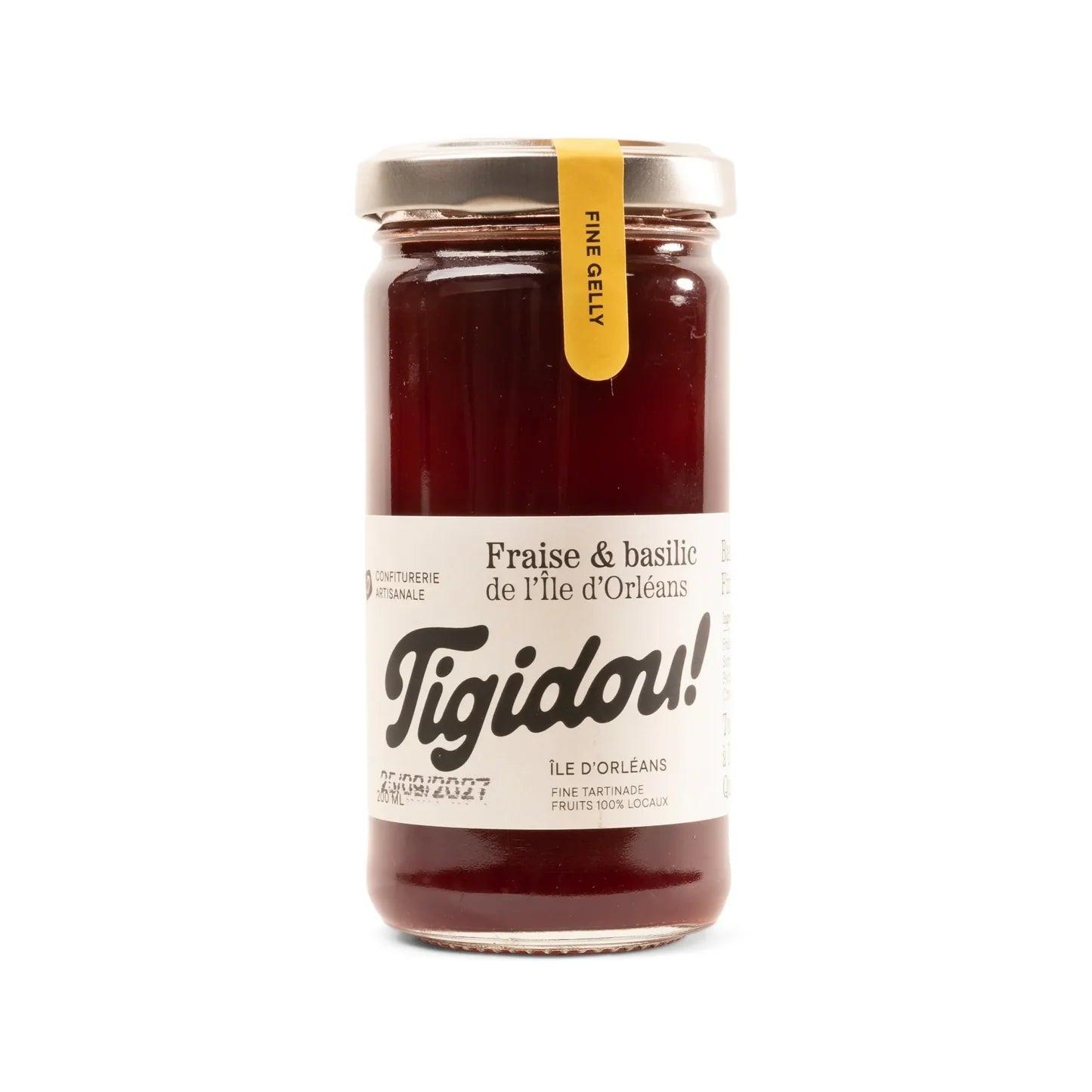 Confiture fraise d'été et basilic frais - Tigidou - Confiture - - La Guilde Culinaire