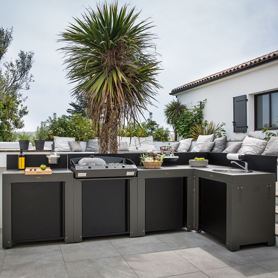 Plateau d'angle - ENO - Accessoires cuisines d'extérieur - - La Guilde Culinaire