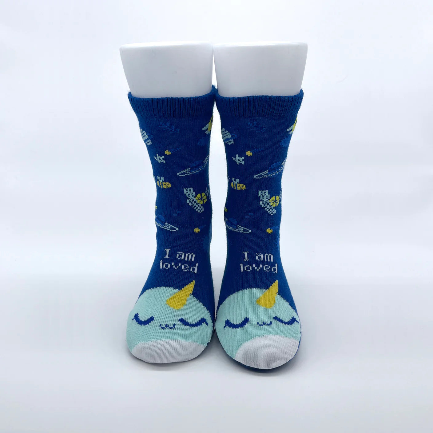 Chaussettes - Narwhal - I am loved ! - Suyon Collection - Chaussettes - - La Guilde Culinaire