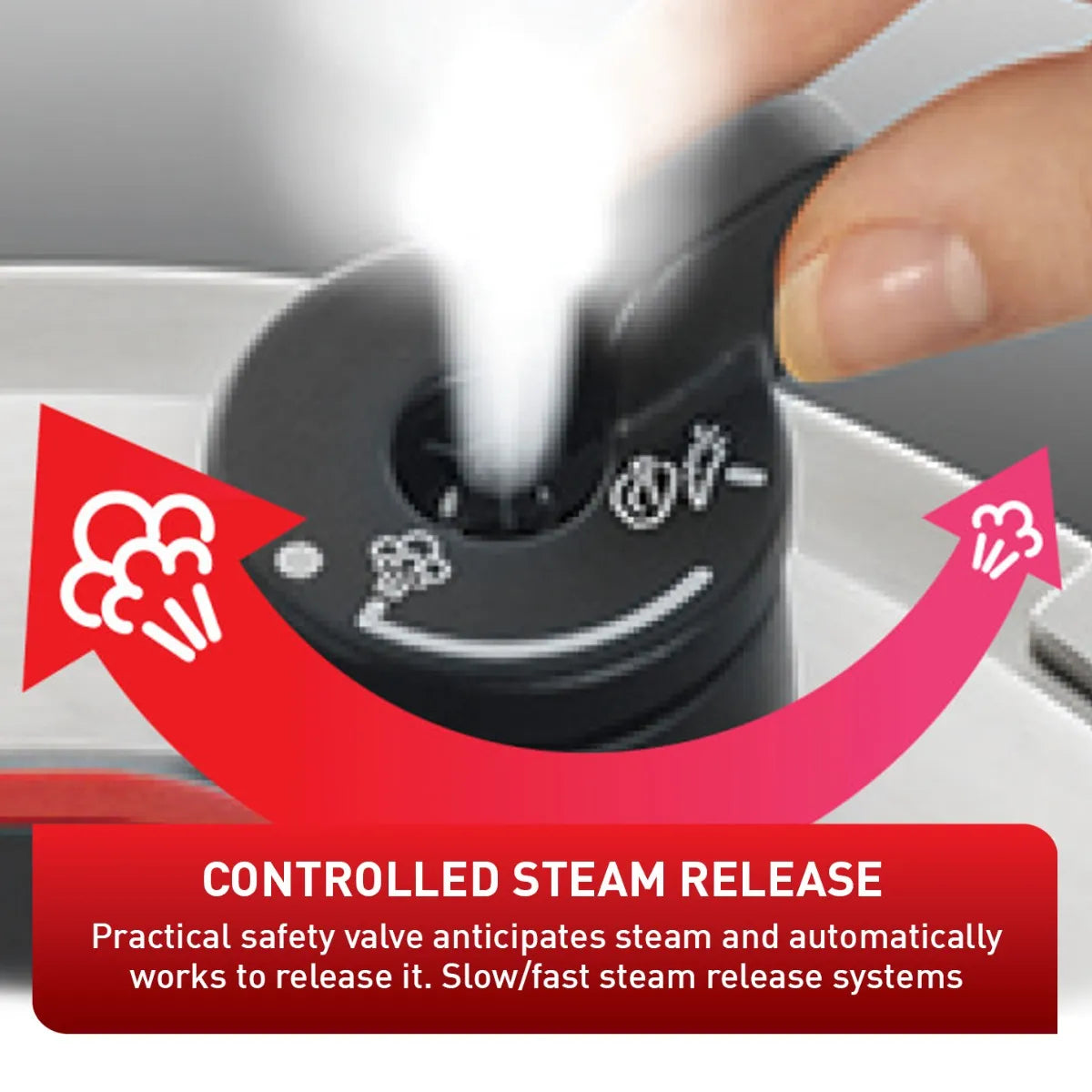 Autocuiseur Clipso en acier Inoxydable, 6L T-fal - T-fal - Autocuiseur - - La Guilde Culinaire