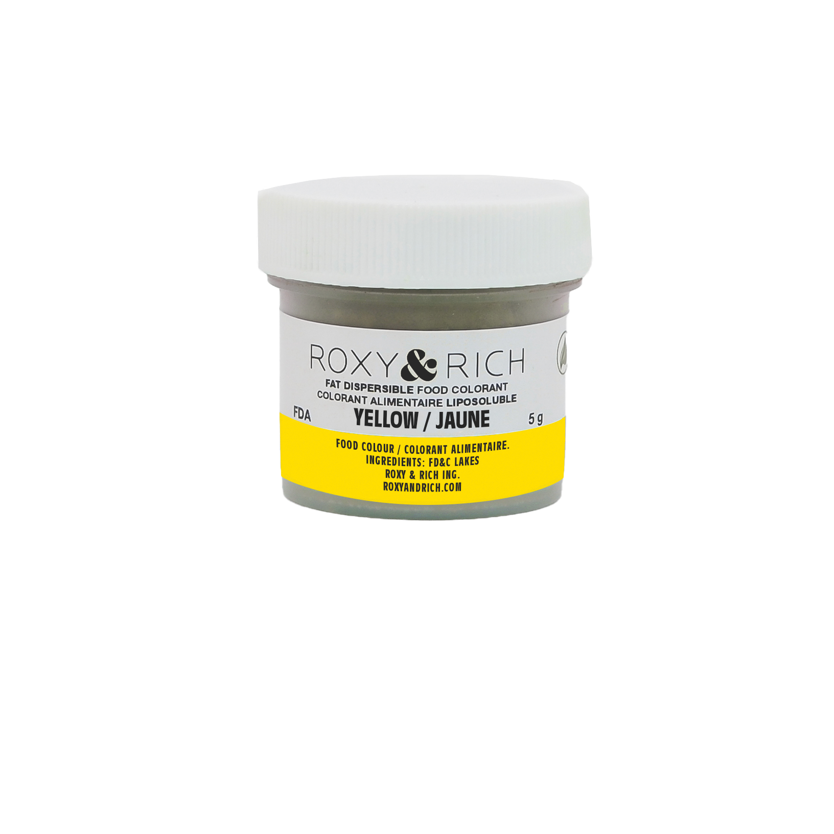 Colorant Alimentaire Liposoluble Jaune 5g - Roxy & Rich - Colorant alimentaire liposoluble - P5-B01 - La Guilde Culinaire
