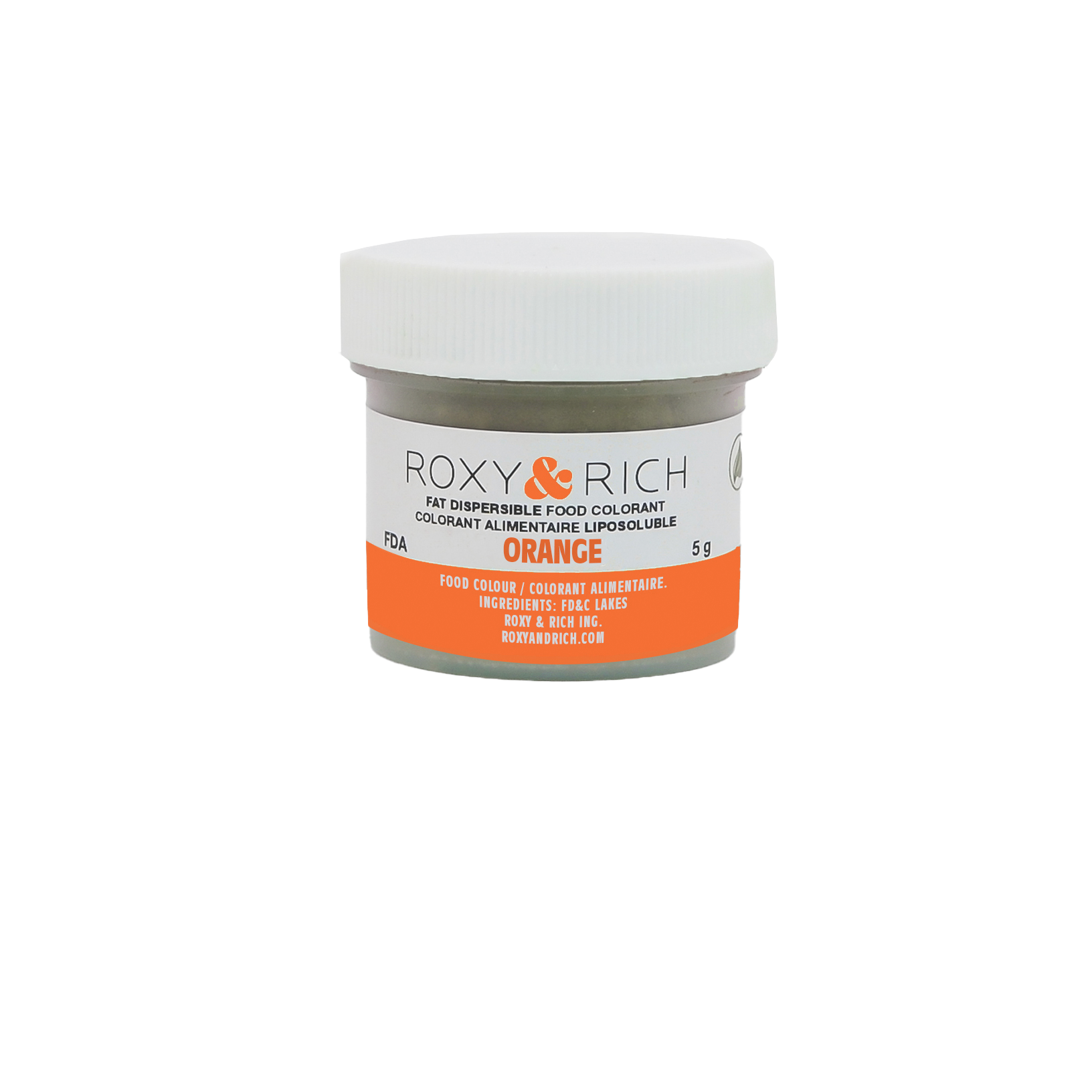 Colorant Alimentaire Liposoluble Orange 5g - Roxy & Rich - Colorant alimentaire liposoluble - P5-B02 - La Guilde Culinaire