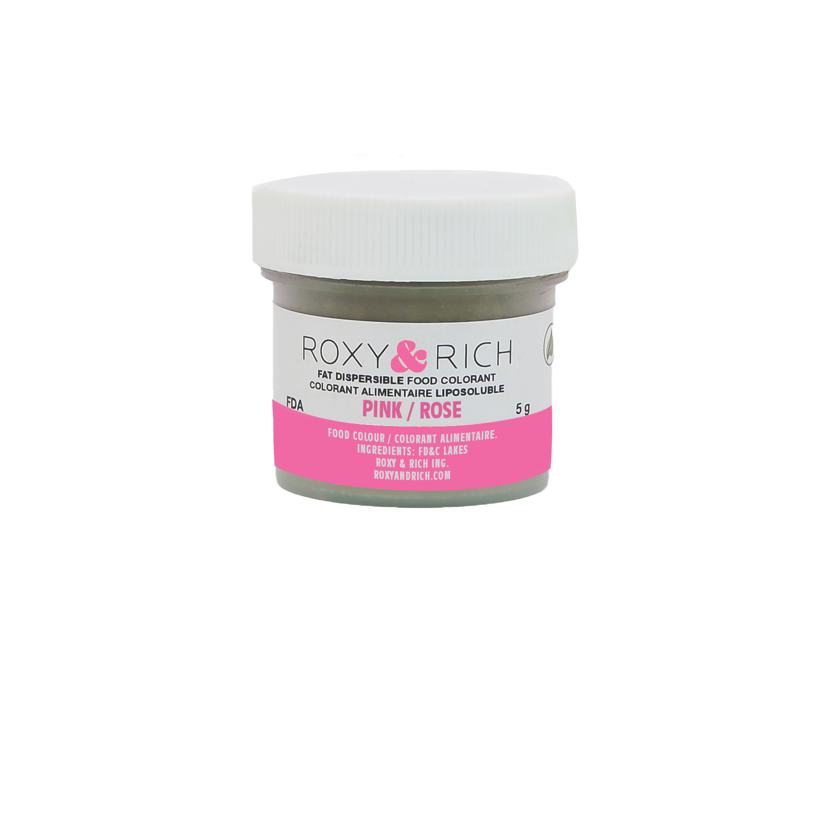 Colorant Alimentaire Liposoluble Rose 5g - Roxy & Rich - Colorant alimentaire liposoluble - P5-B04 - La Guilde Culinaire