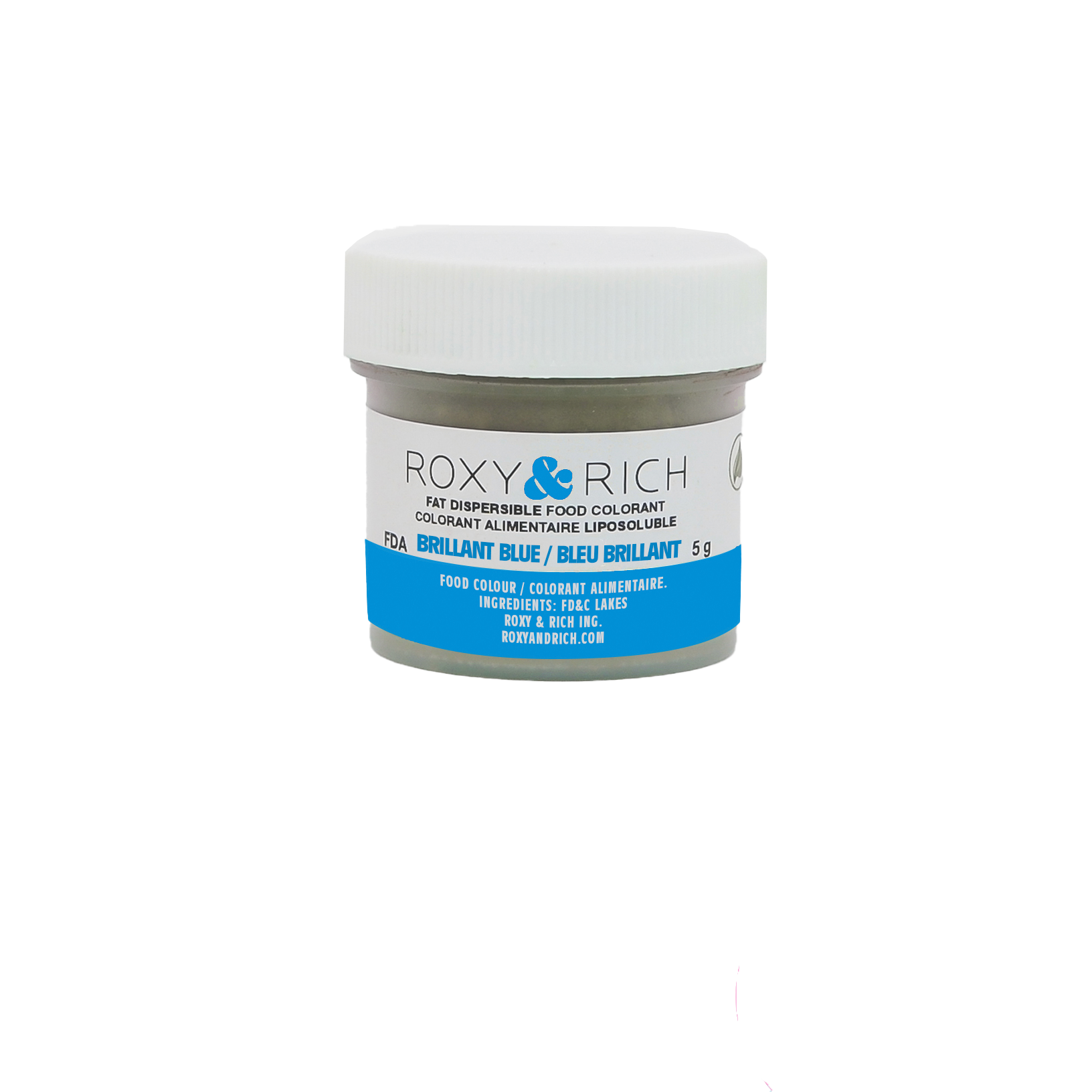 Colorant Alimentaire Liposoluble Bleu Brillant 5g - Roxy & Rich - Colorant alimentaire liposoluble - P5-B05 - La Guilde Culinaire