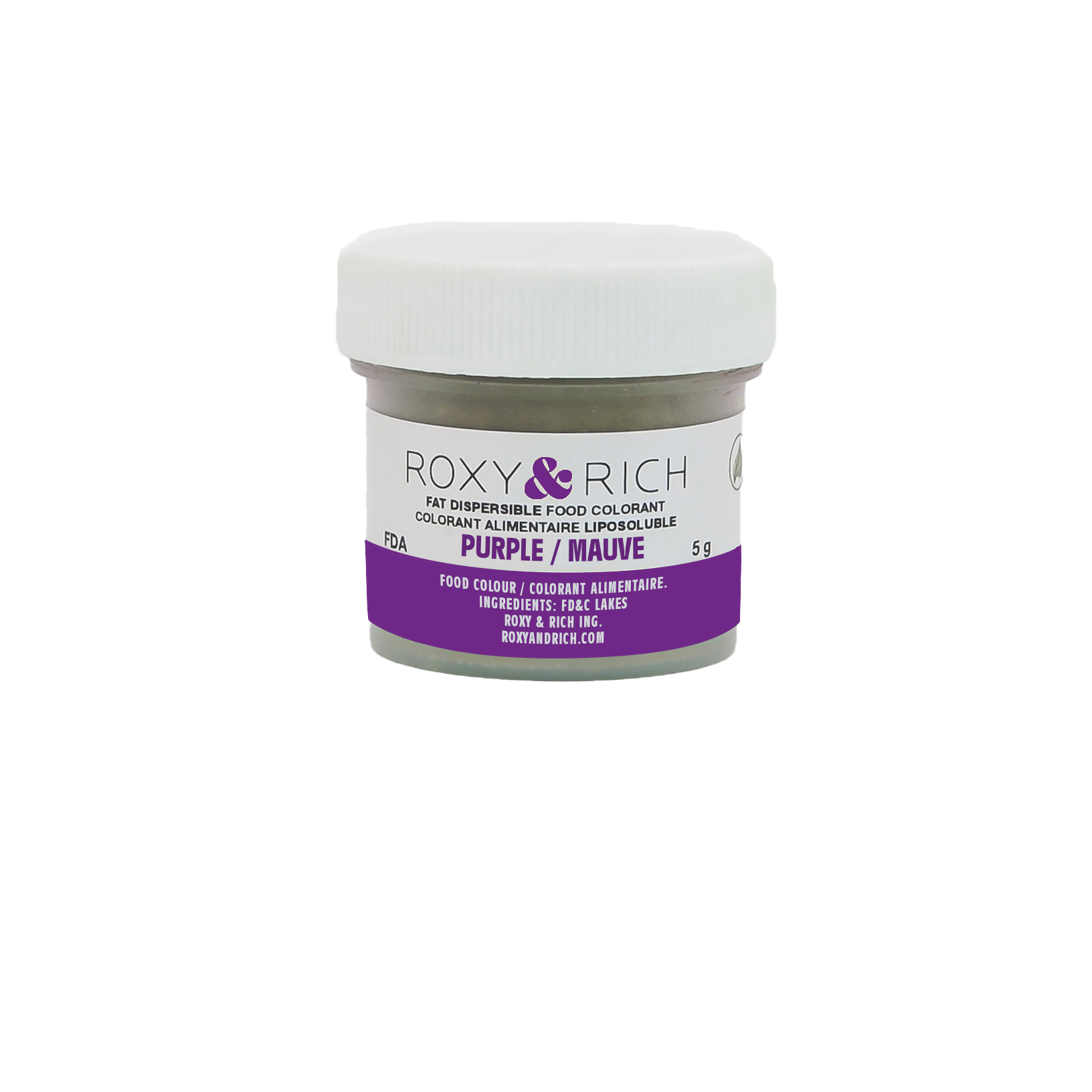Colorant Alimentaire Liposoluble Mauve 5g - Roxy & Rich - Colorant alimentaire liposoluble - P5-B09 - La Guilde Culinaire