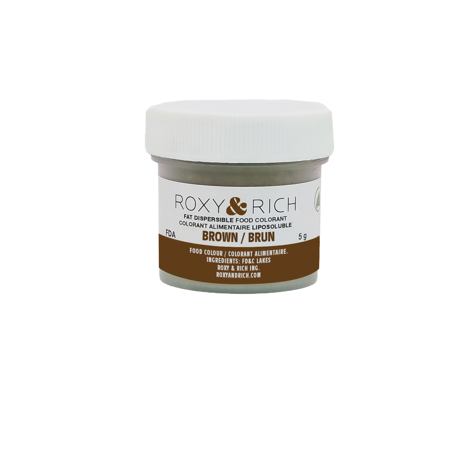 Colorant Alimentaire Liposoluble Brun 5g - Roxy & Rich - Colorant alimentaire liposoluble - P5-B10 - La Guilde Culinaire