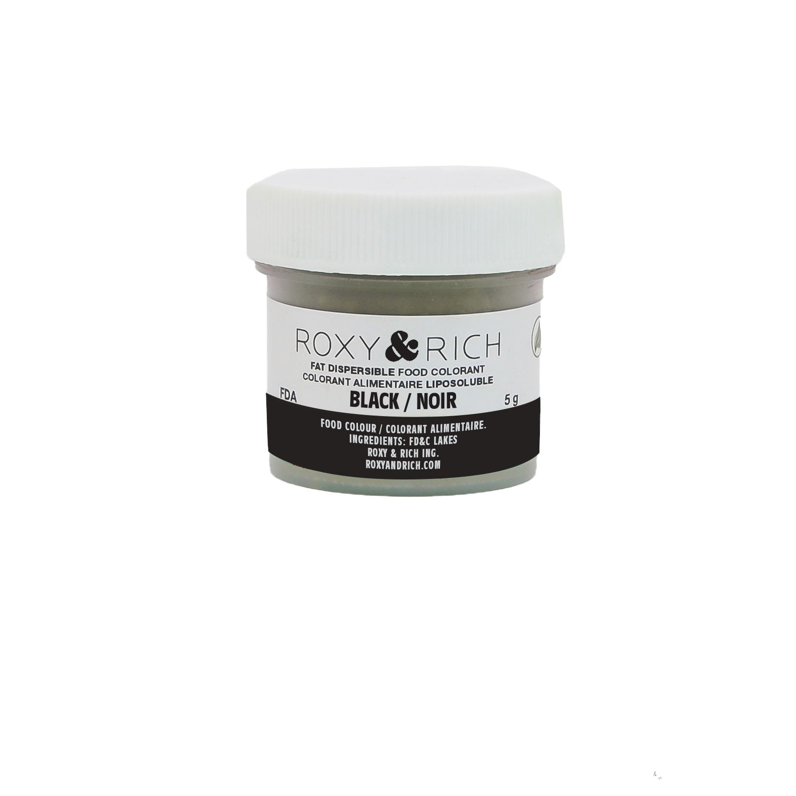 Colorant Alimentaire Liposoluble Noir 5g - Roxy & Rich - Colorant alimentaire liposoluble - P5-B11 - La Guilde Culinaire