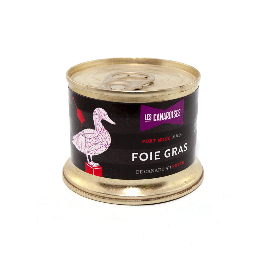 Bloc de Foie Gras de canard – Porto - 140g - Les Canardises - Pâté - - La Guilde Culinaire