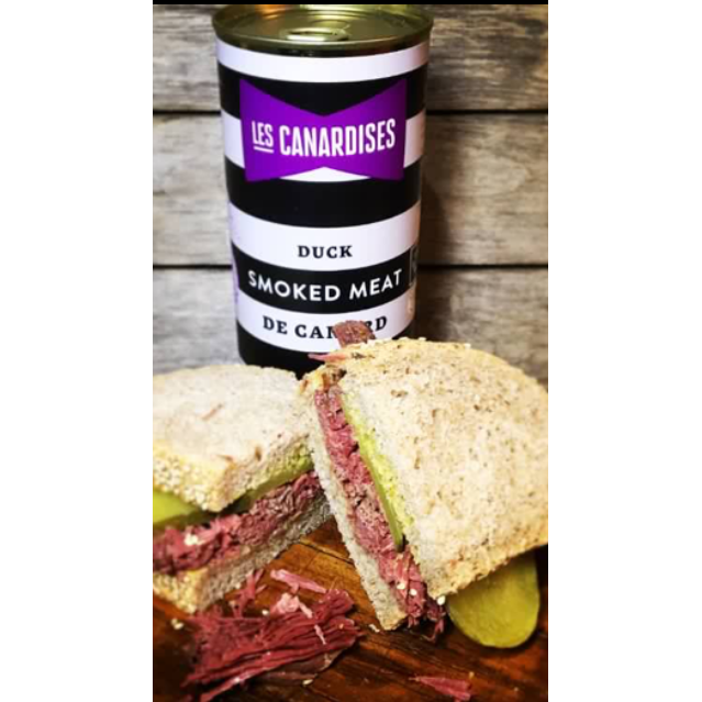 SMOKED MEAT de canard - 600g - Les Canardises - Pâté - - La Guilde Culinaire
