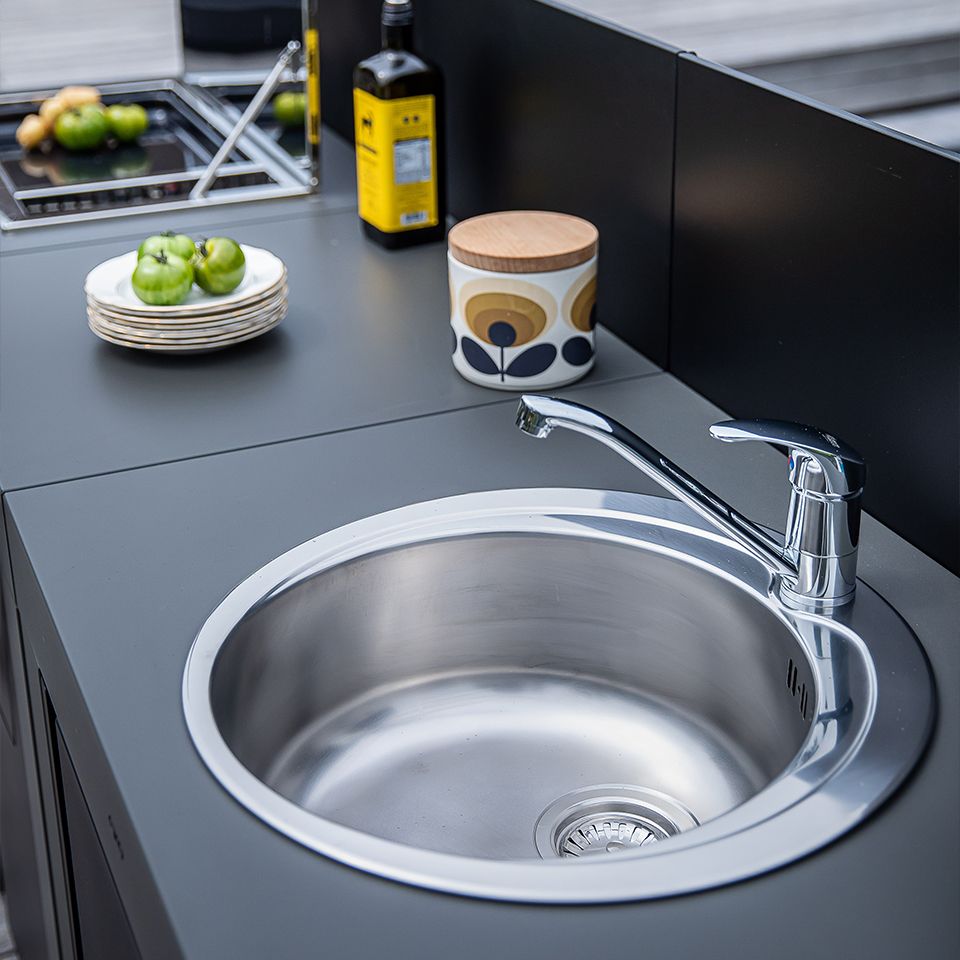 Modulo Évier - ENO - Meuble de cuisine extérieur - - La Guilde Culinaire