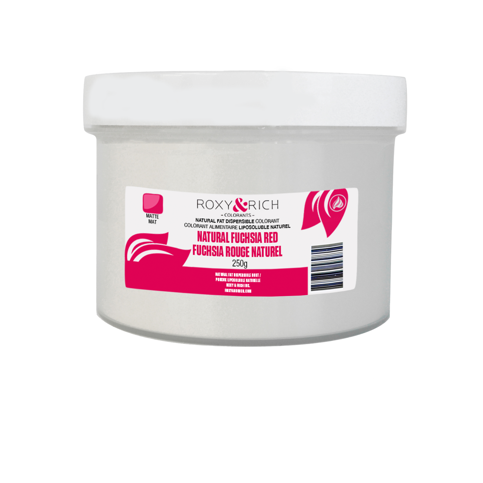 Colorant Alimentaire Liposoluble Naturel Fuchsia-Rouge 250g - Roxy & Rich - Colorant alimentaire liposoluble naturel - PN250-003 - La Guilde Culinaire