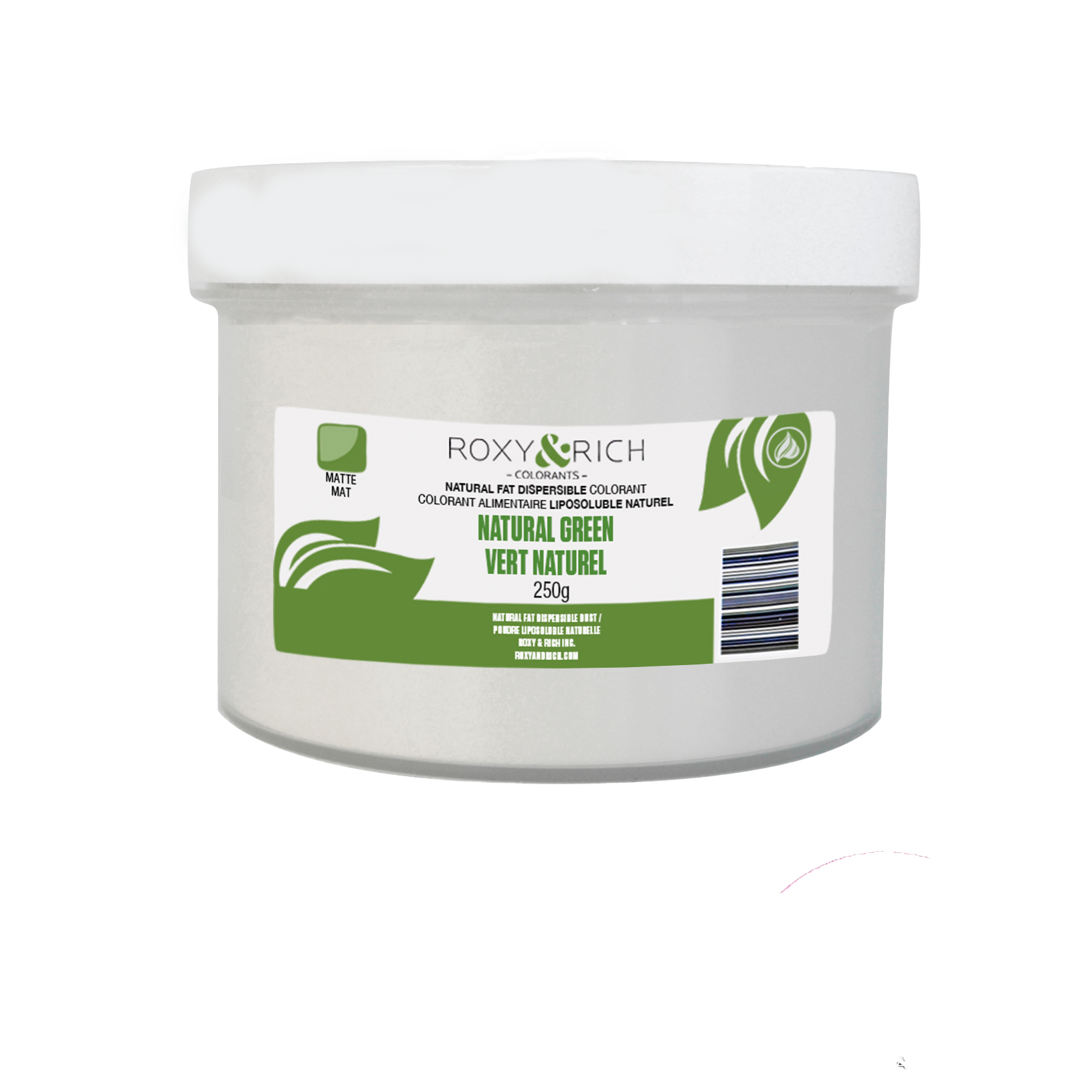 Colorant Alimentaire Liposoluble Naturel Vert 250g - Roxy & Rich - Colorant alimentaire liposoluble naturel - PN250-008 - La Guilde Culinaire