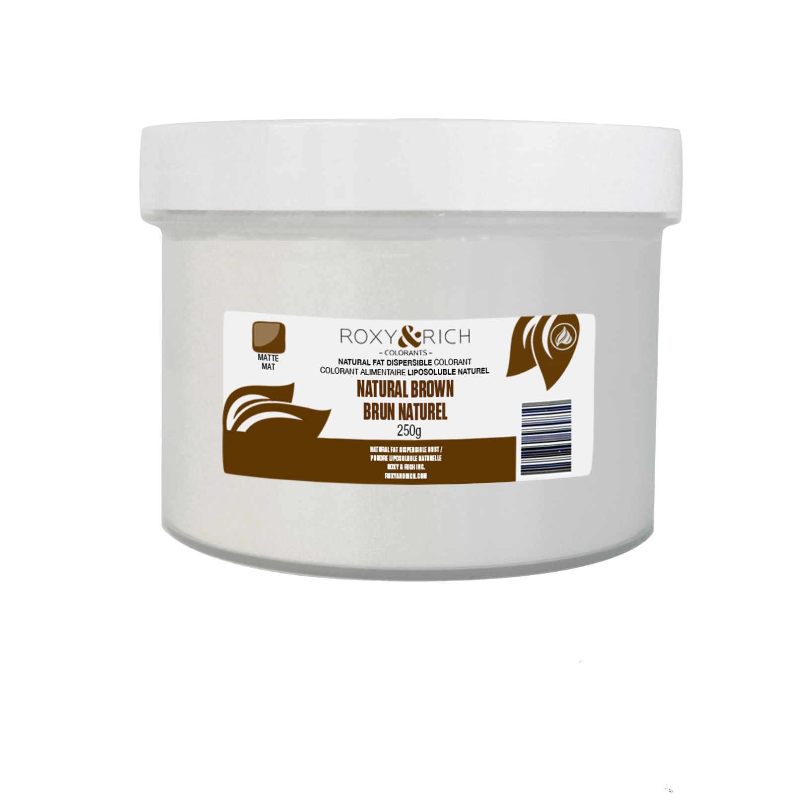 Colorant Alimentaire Liposoluble Naturel Brun 250g - Roxy & Rich - Colorant alimentaire liposoluble naturel - PN250-009 - La Guilde Culinaire
