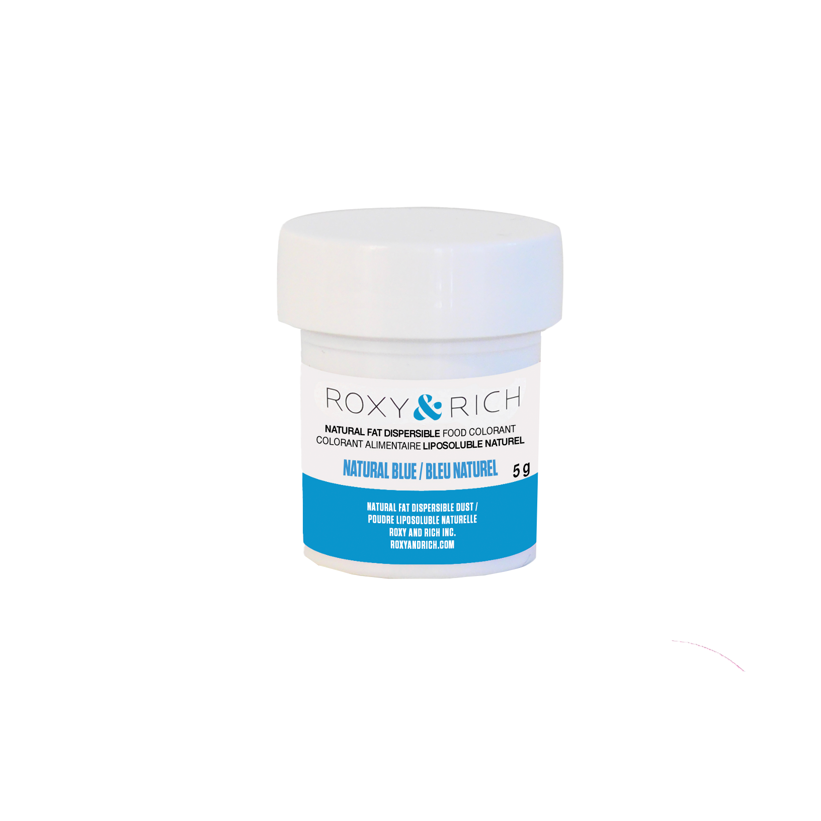Colorant Alimentaire Liposoluble Naturel Bleu 5g - Roxy & Rich - Colorant alimentaire liposoluble naturel - PN5-005 - La Guilde Culinaire